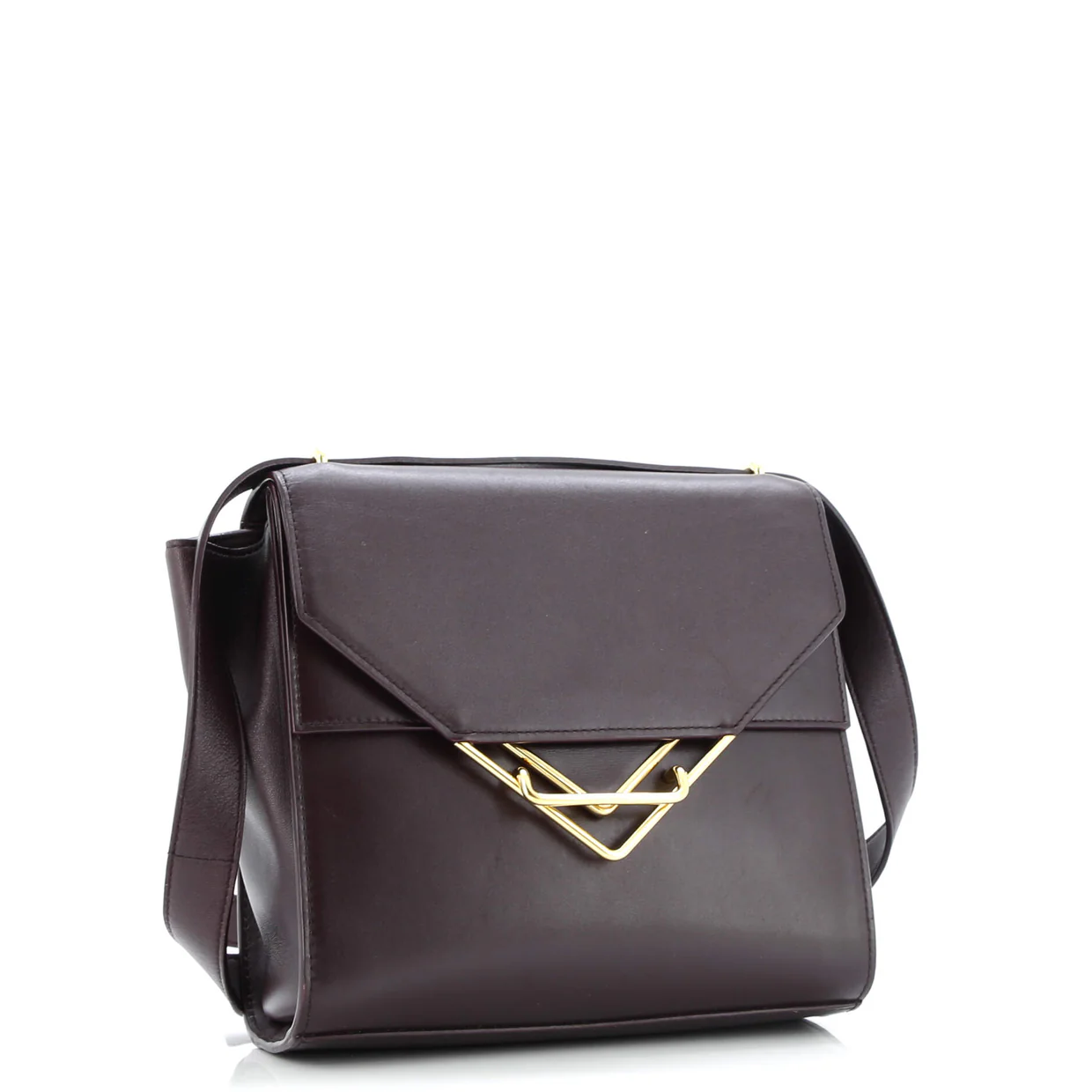 Clip Flap Bag Leather - Deep Luxury