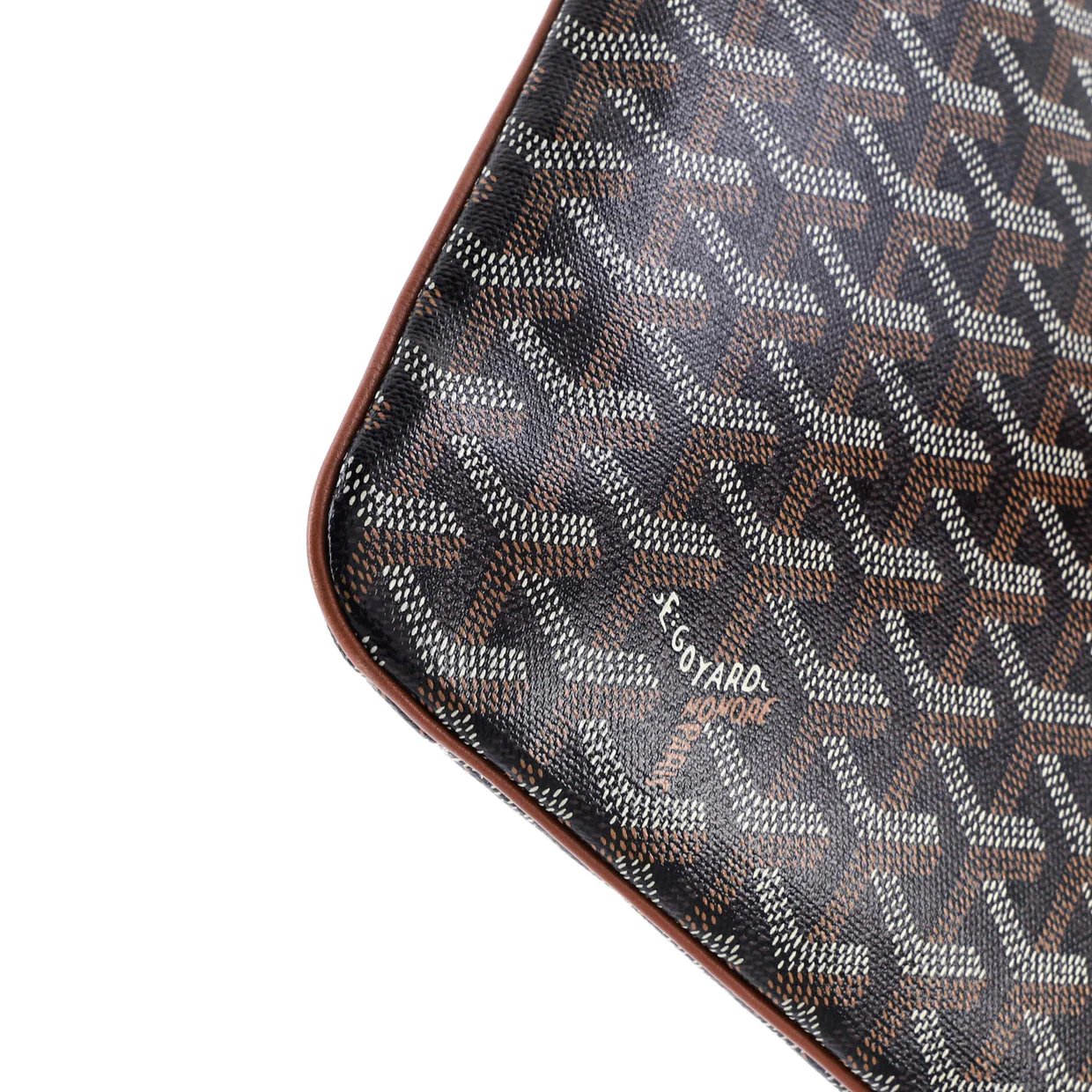 Senat Zip Pouch Coated Canvas MM - Deep Luxury