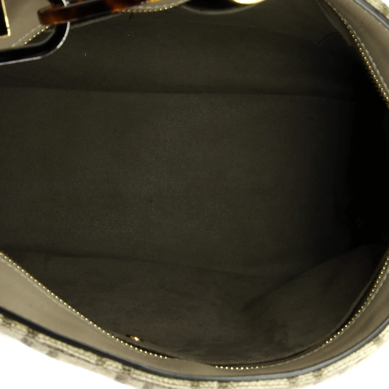 O'Lock Zip Shoulder Bag Zucca Chenille - Deep Luxury