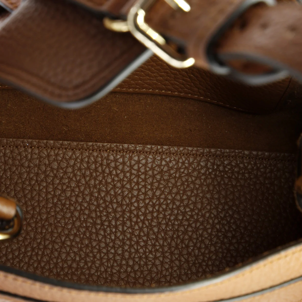 Alexa Satchel NM Leather Mini - Deep Luxury