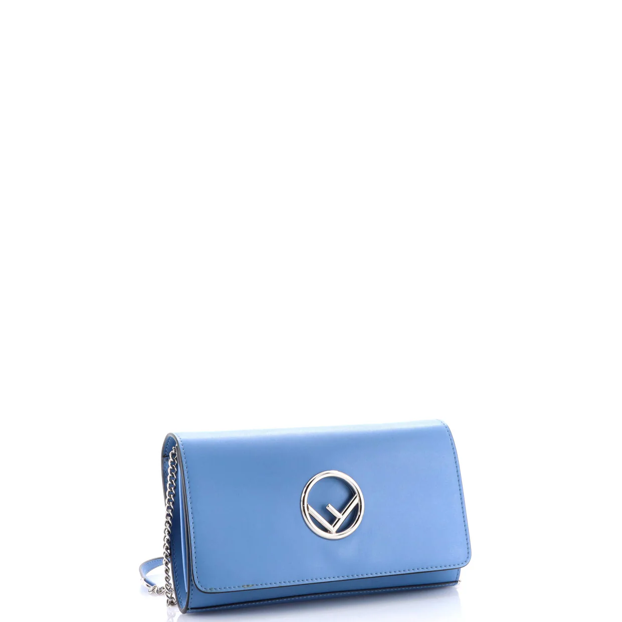 F is Fendi Wallet on Chain Leather - Deep Luxury