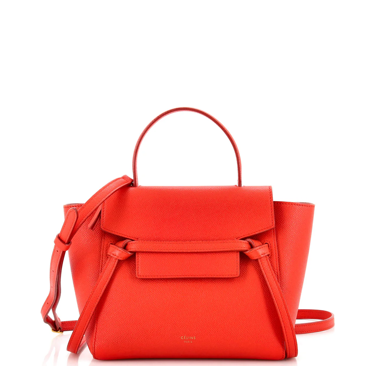 Belt Bag Textured Leather Nano - Deep Luxury