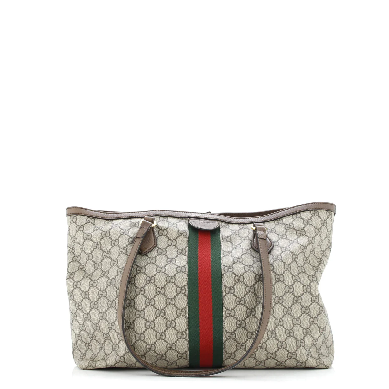 Ophidia Shopping Tote GG Coated Canvas Medium - Deep Luxury