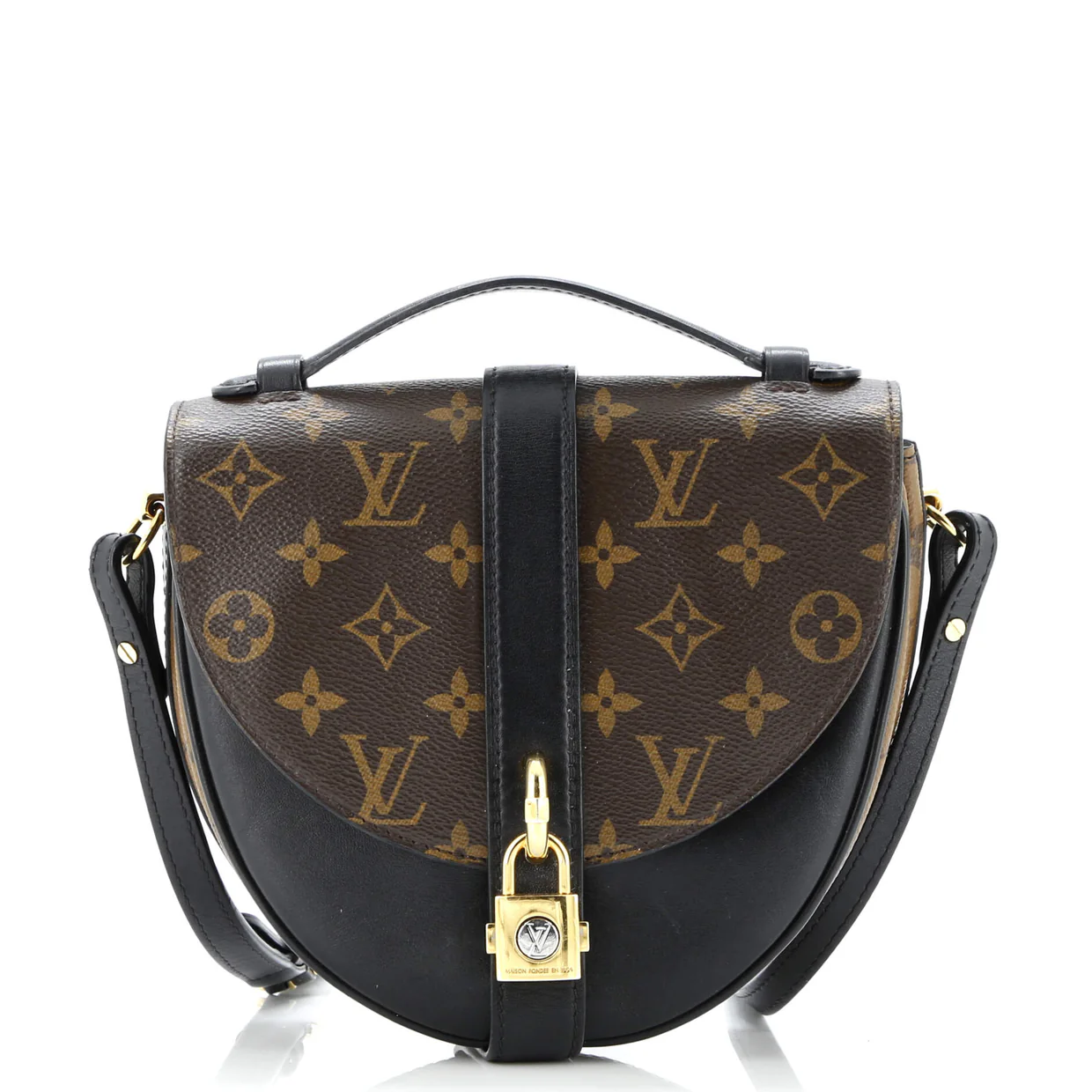 Chantilly Lock Handbag Monogram Canvas and Leather - Deep Luxury
