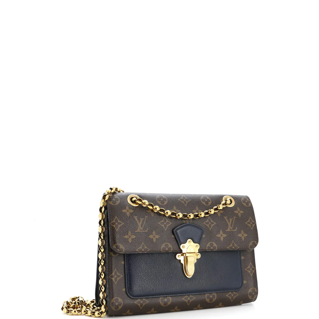 Victoire Handbag Monogram Canvas and Leather - Deep Luxury