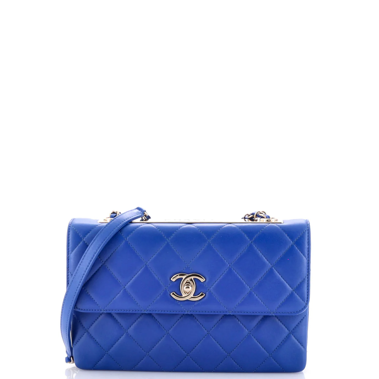 Trendy CC Flap Bag Quilted Lambskin Medium - Deep Luxury