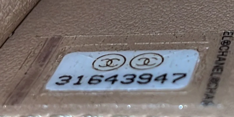 Golden Plate Zip Around Vanity Case with Chain Quilted Metal and Lambskin Extra Mini - Deep Luxury