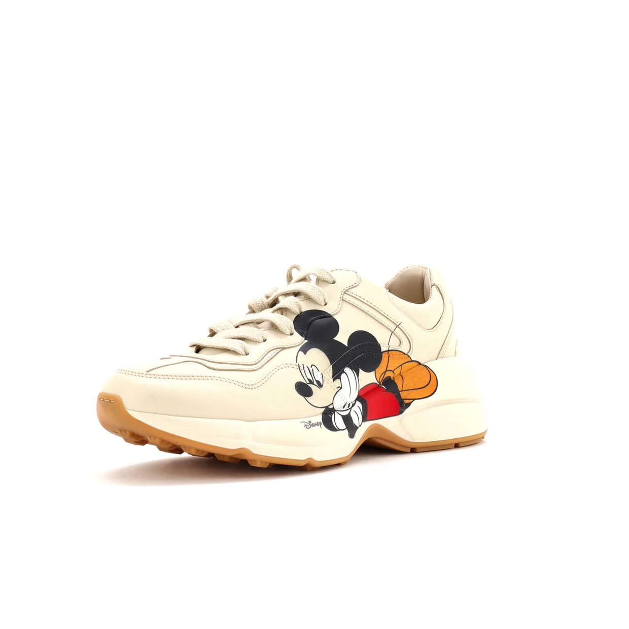 Disney Rhyton Sneakers Printed Leather - Deep Luxury