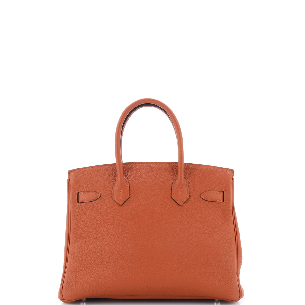 Birkin Handbag Cuivre Togo with Palladium Hardware 30 - Deep Luxury