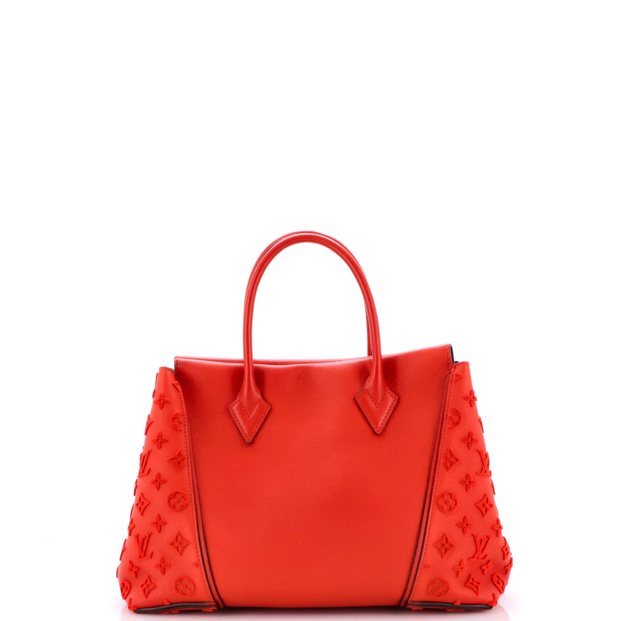 W Tote Veau Cachemire Calfskin PM - Deep Luxury