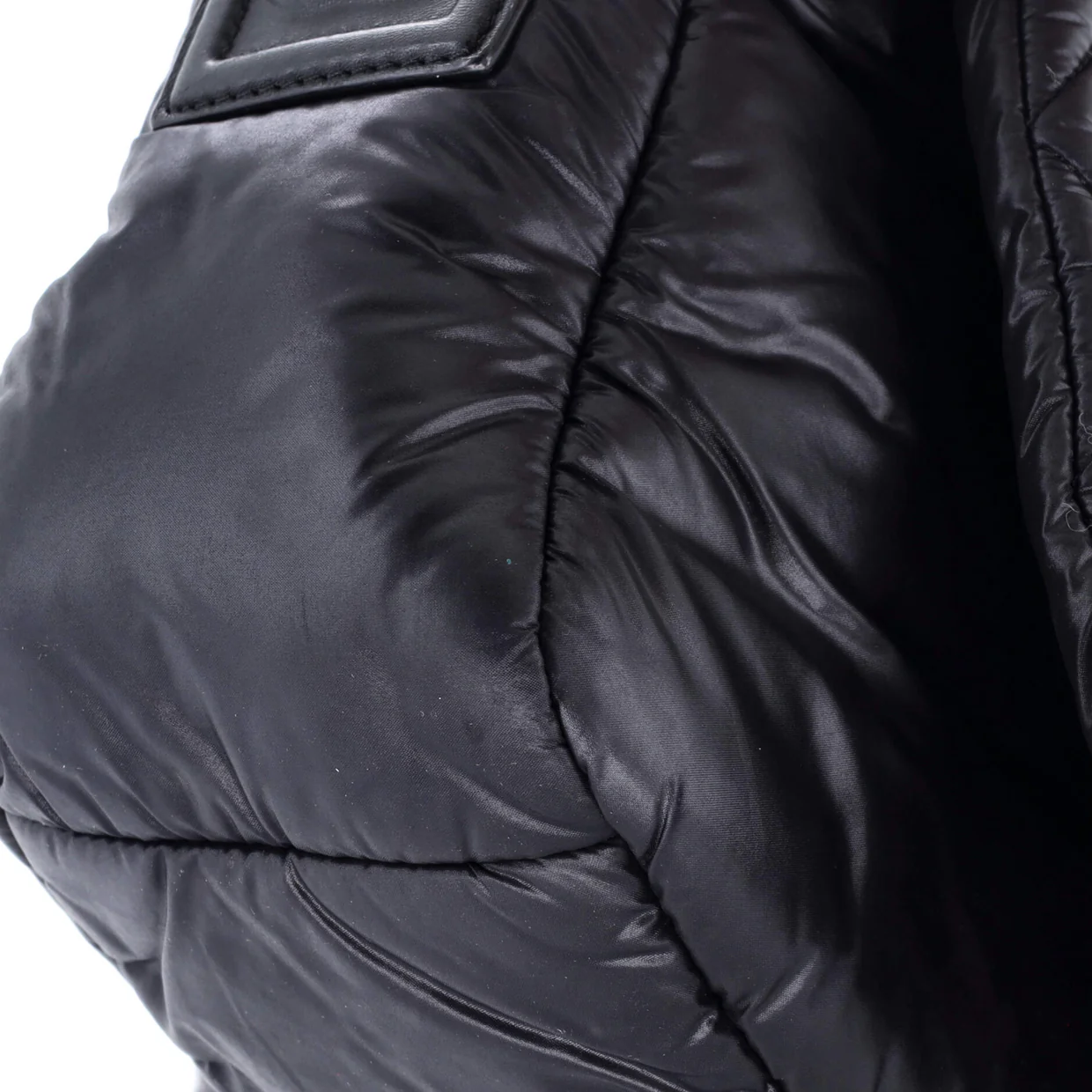 Coco Cocoon Messenger Bag Quilted Nylon Medium - Deep Luxury