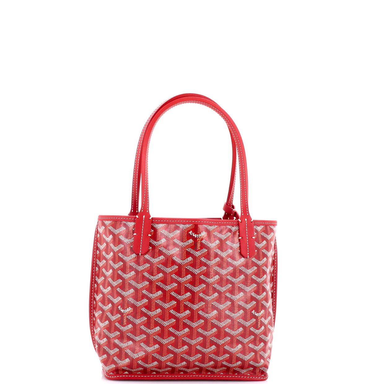 Anjou Reversible Tote Coated Canvas Mini - Deep Luxury
