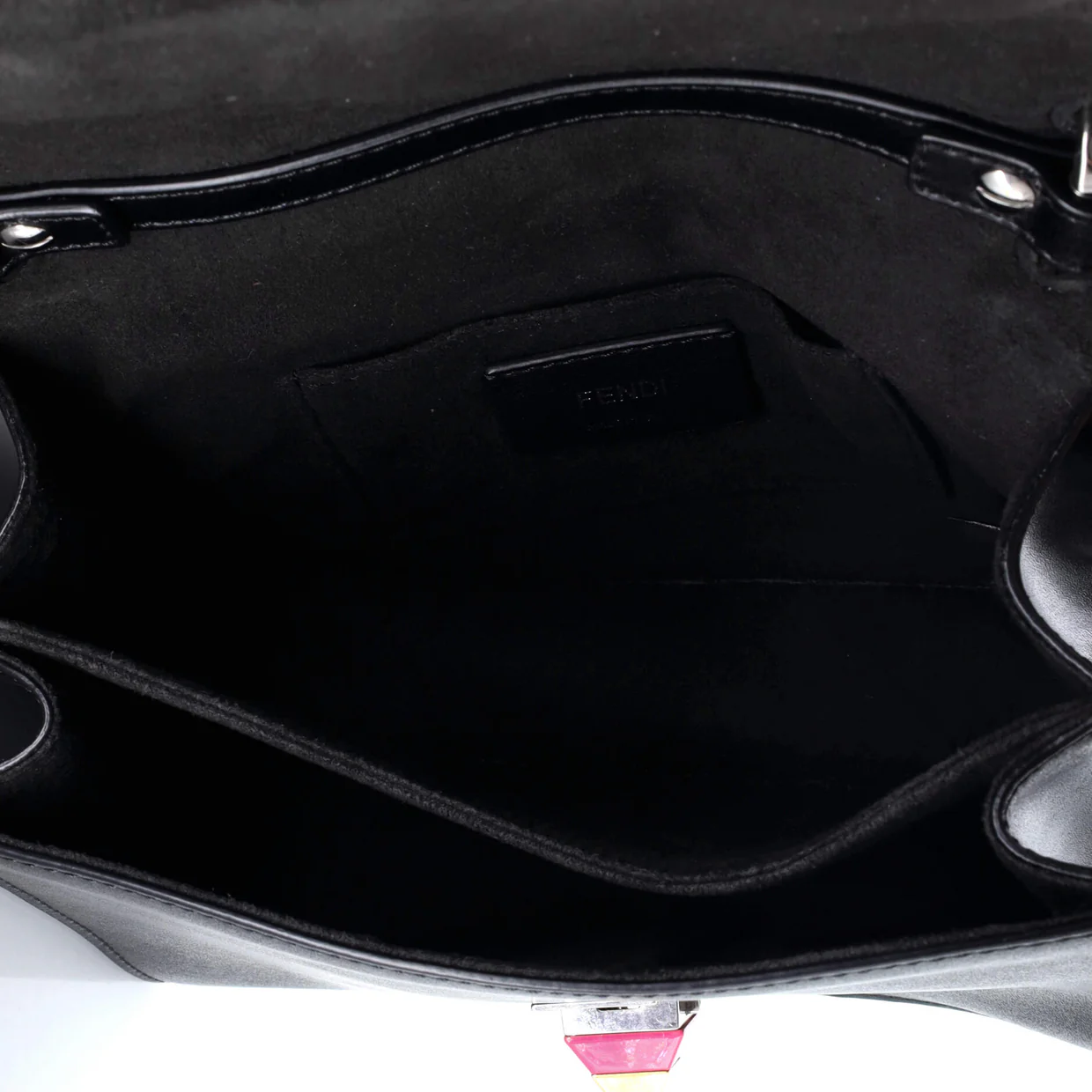 Kan I Bag Embellished Applique Leather Small - Deep Luxury