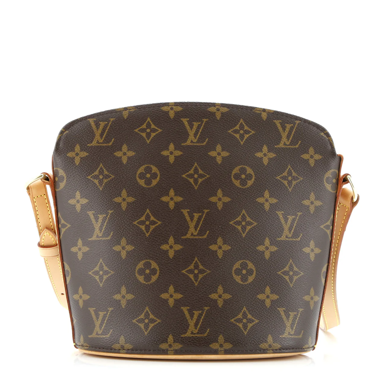 Drouot Handbag Monogram Canvas - Deep Luxury