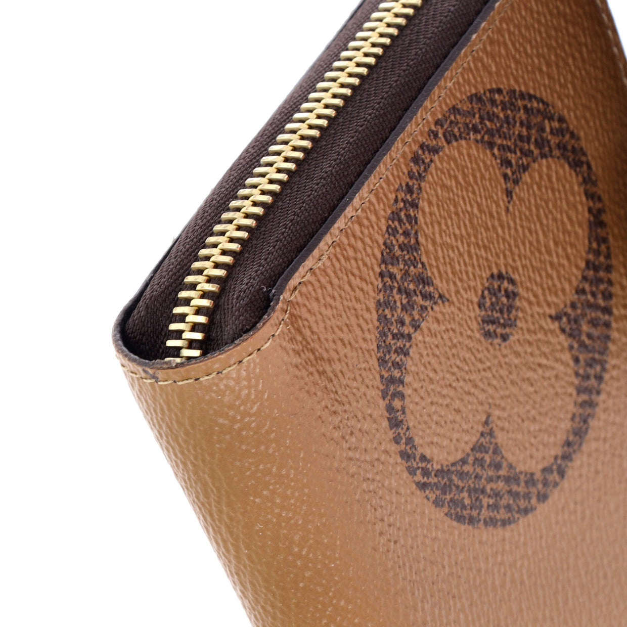 Zippy Wallet Reverse Monogram Giant - Deep Luxury