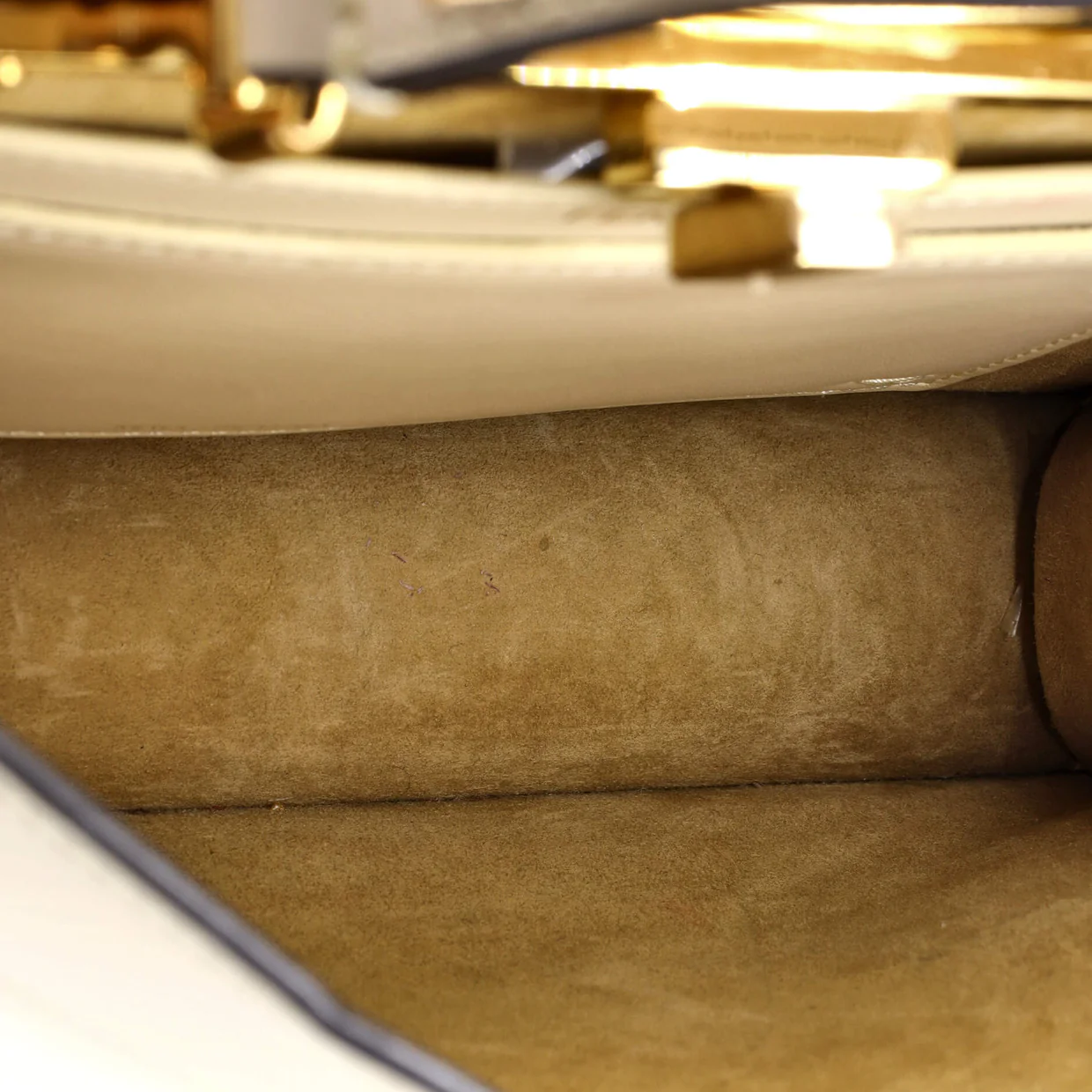 Peekaboo ISeeU Bag Studded Leather Small - Deep Luxury