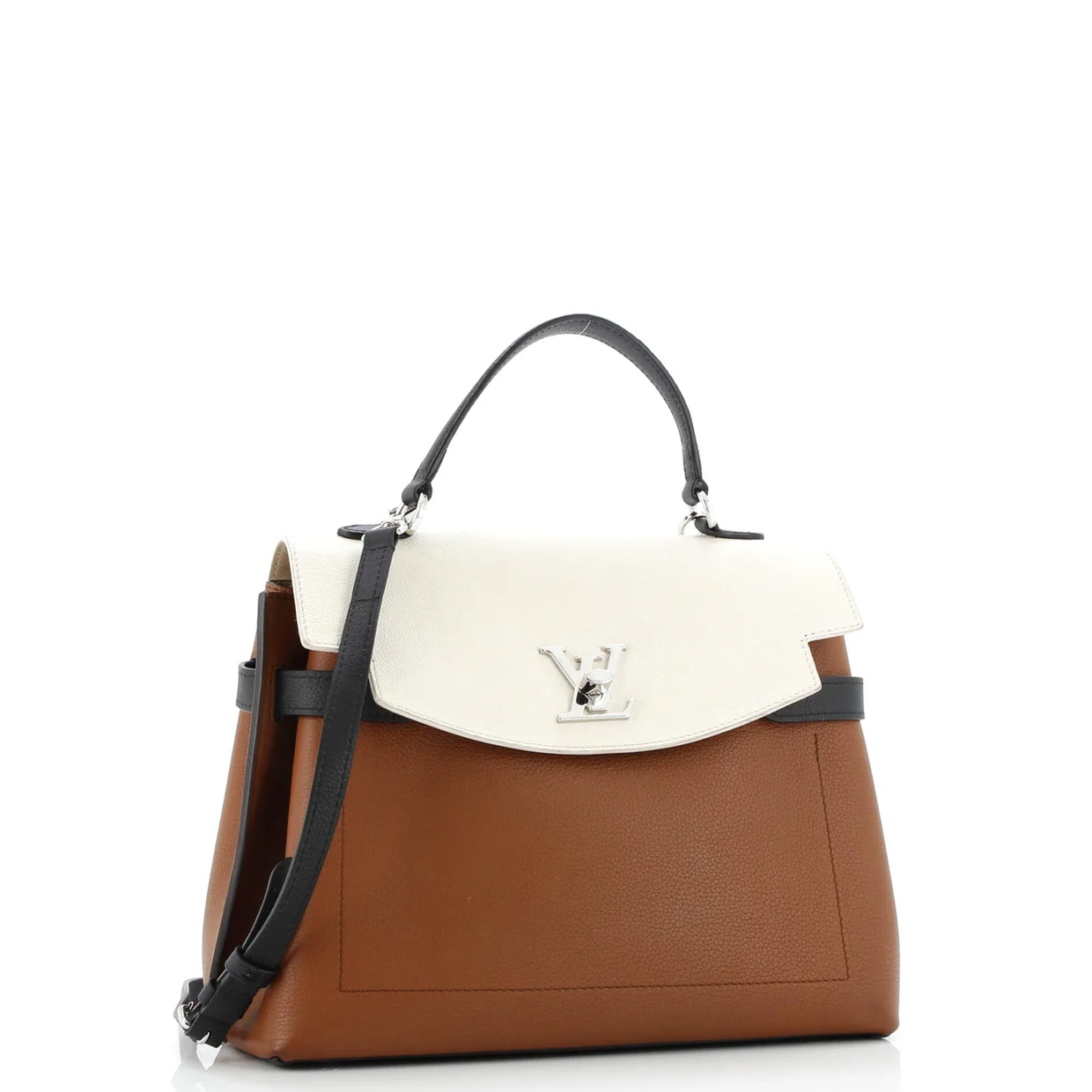 Lockme Ever Handbag Leather MM - Deep Luxury