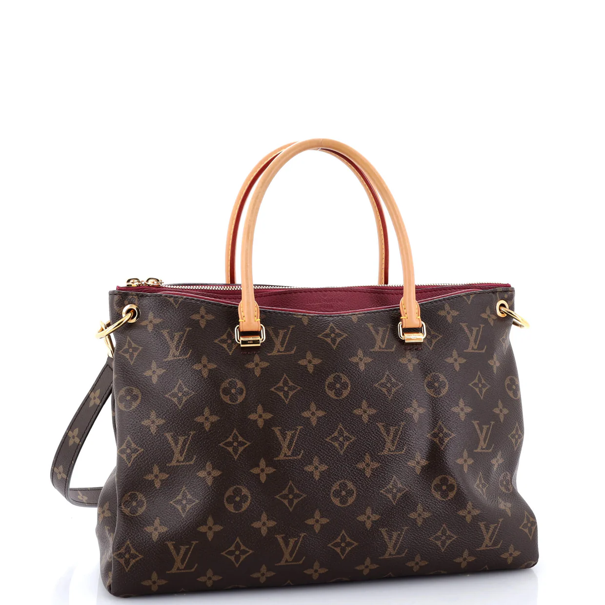 Pallas Tote Monogram Canvas - Deep Luxury