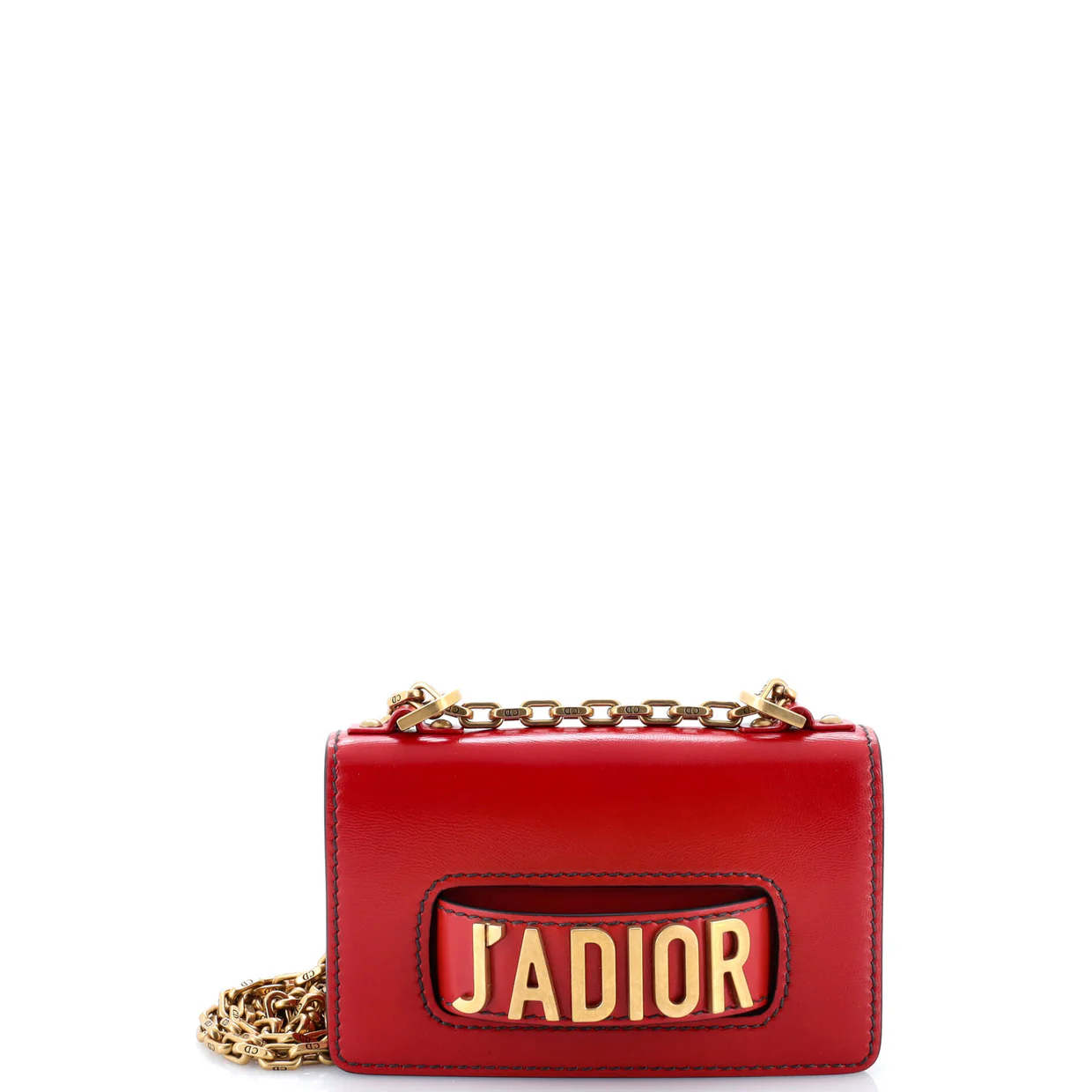 J'Adior Flap Bag Patent Mini - Deep Luxury