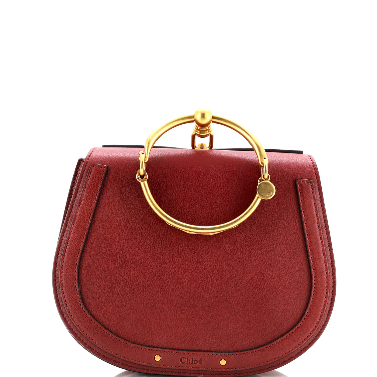 Nile Crossbody Bag Leather Medium - Deep Luxury