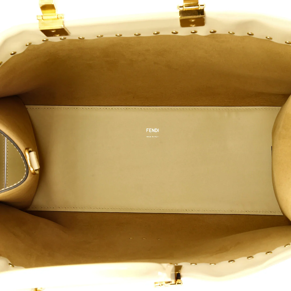 Sunshine Shopper Tote Studded Leather Medium - Deep Luxury