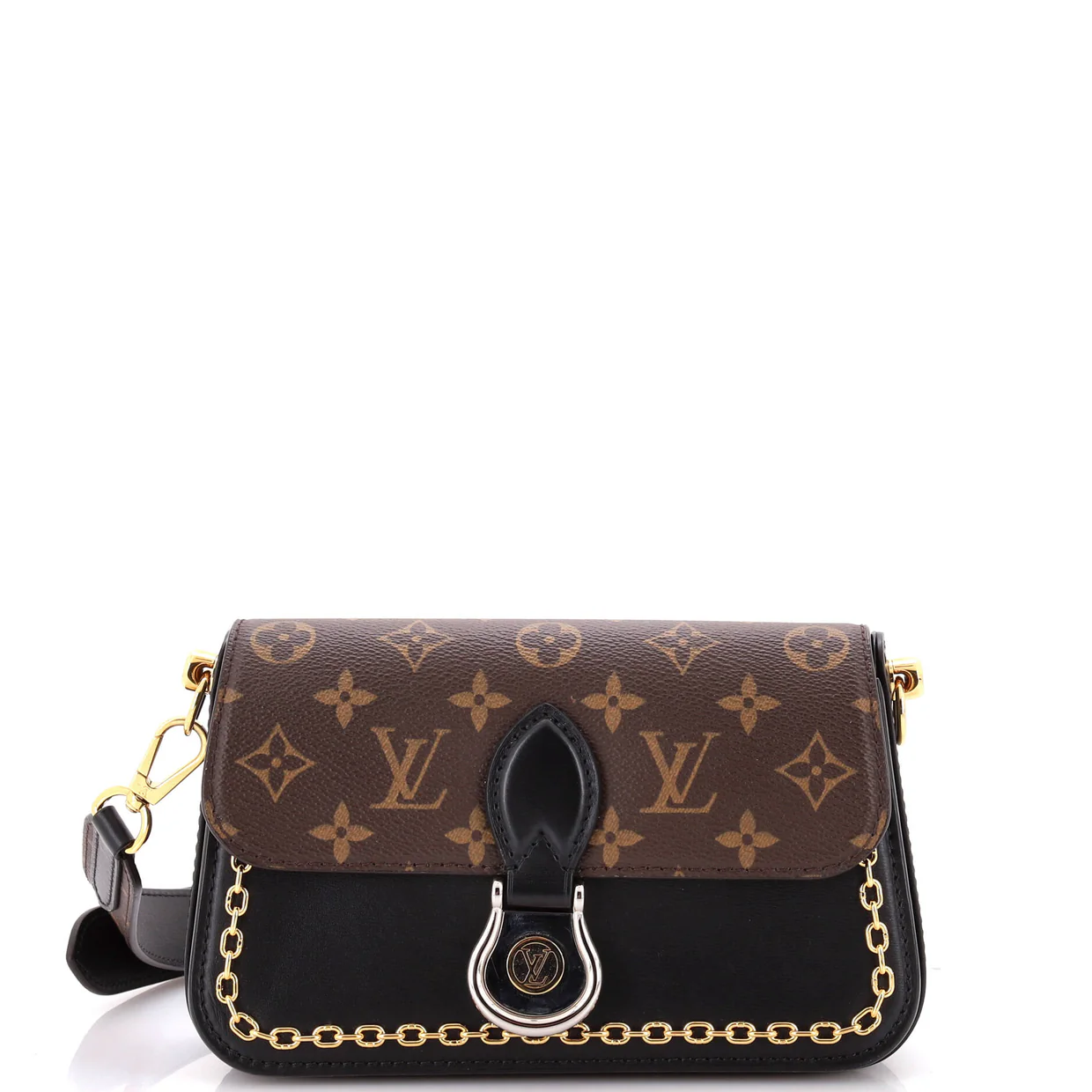 Neo Saint Cloud Shoulder Bag Monogram Canvas and Leather - Deep Luxury
