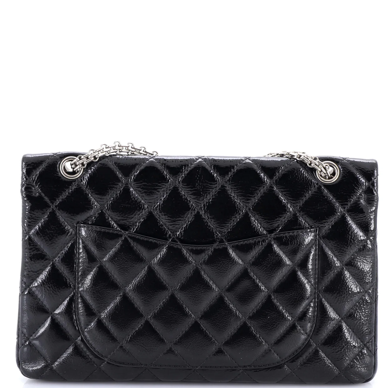 Reissue 2.55 Flap Bag Quilted Patent Caviar 226 - Deep Luxury