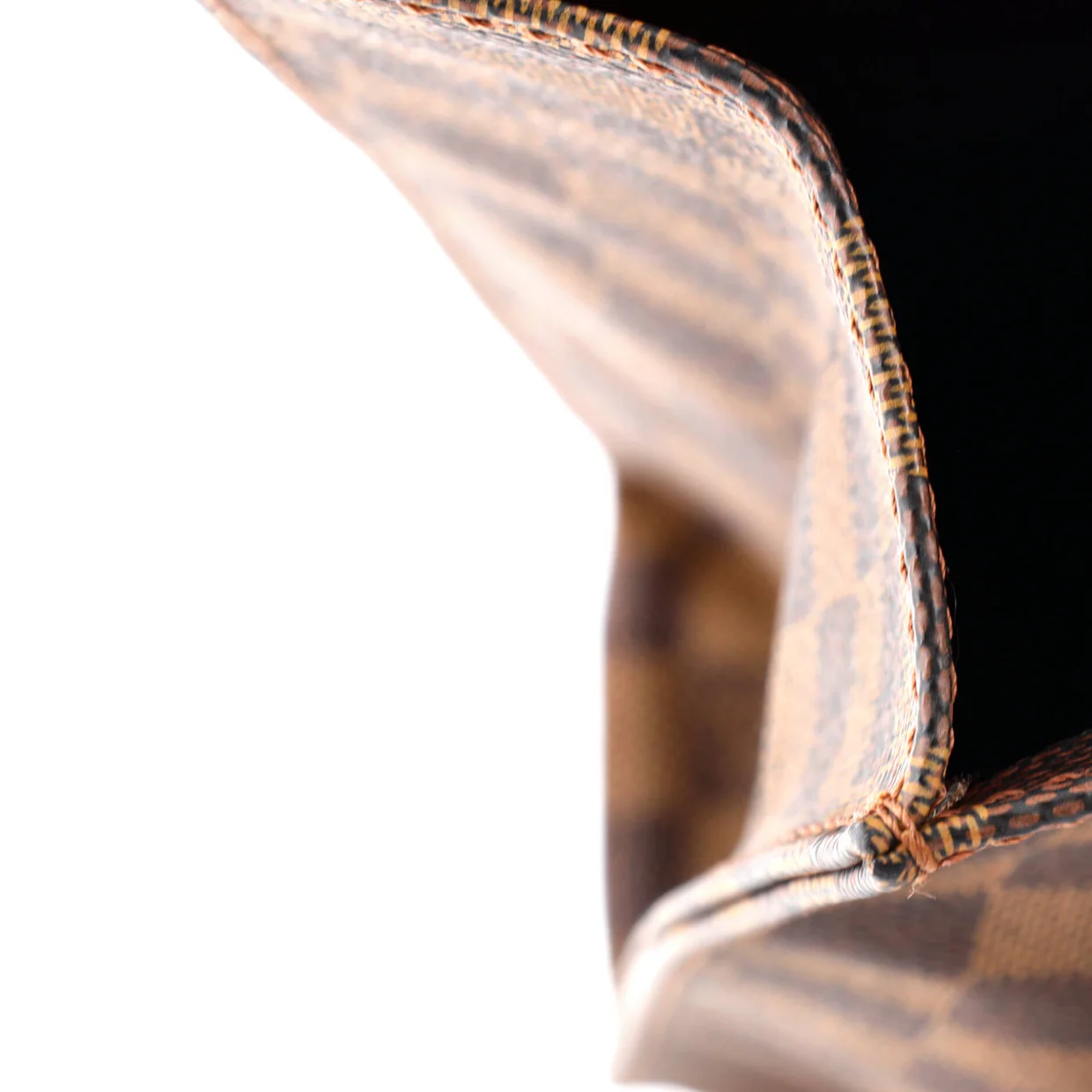 Sac Plat Bag Damier - Deep Luxury