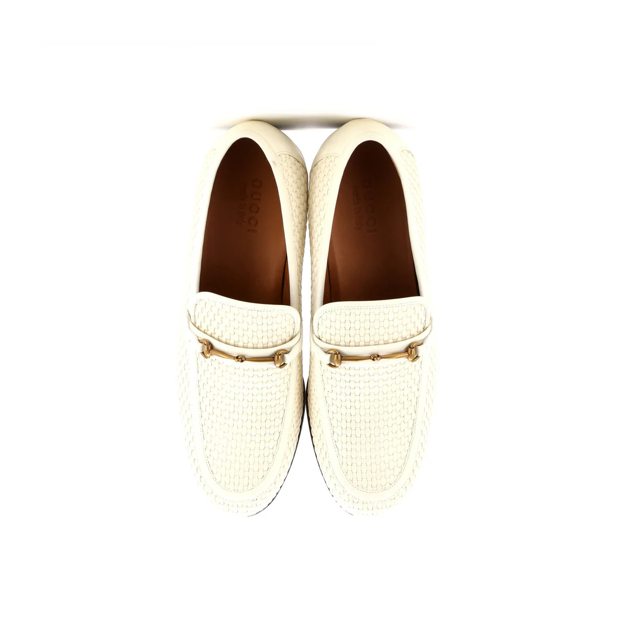 Men's Horsebit Loafers Woven Leather - Deep Luxury