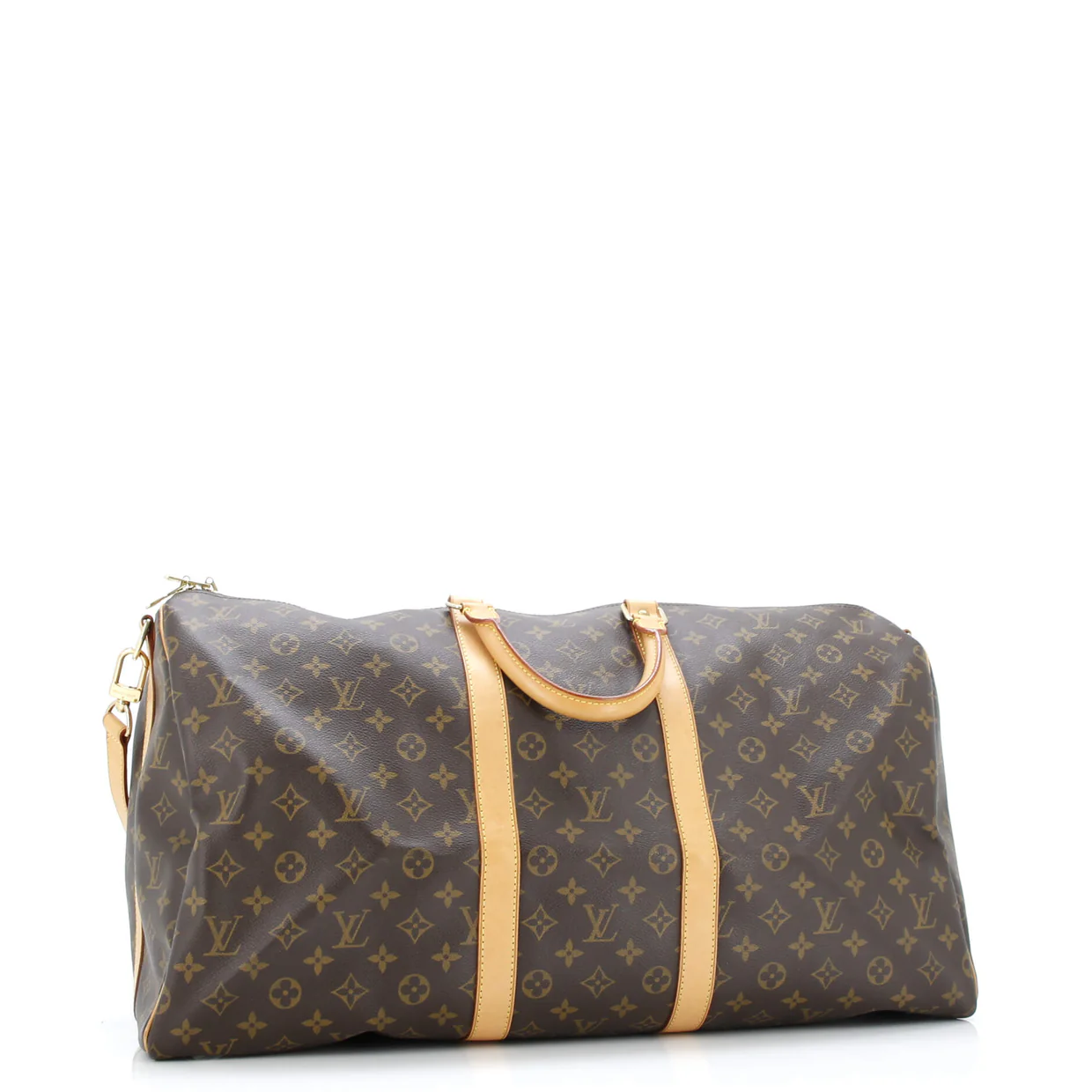 Keepall Bandouliere Bag Monogram Canvas 55 - Deep Luxury