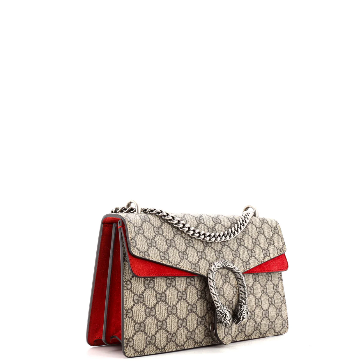 Dionysus Bag GG Coated Canvas and Leather Small - Deep Luxury