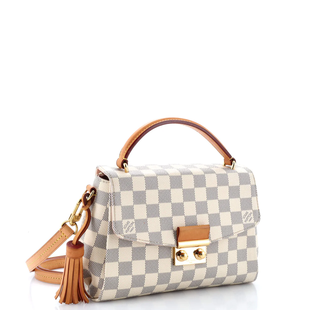 Croisette Handbag Damier - Deep Luxury