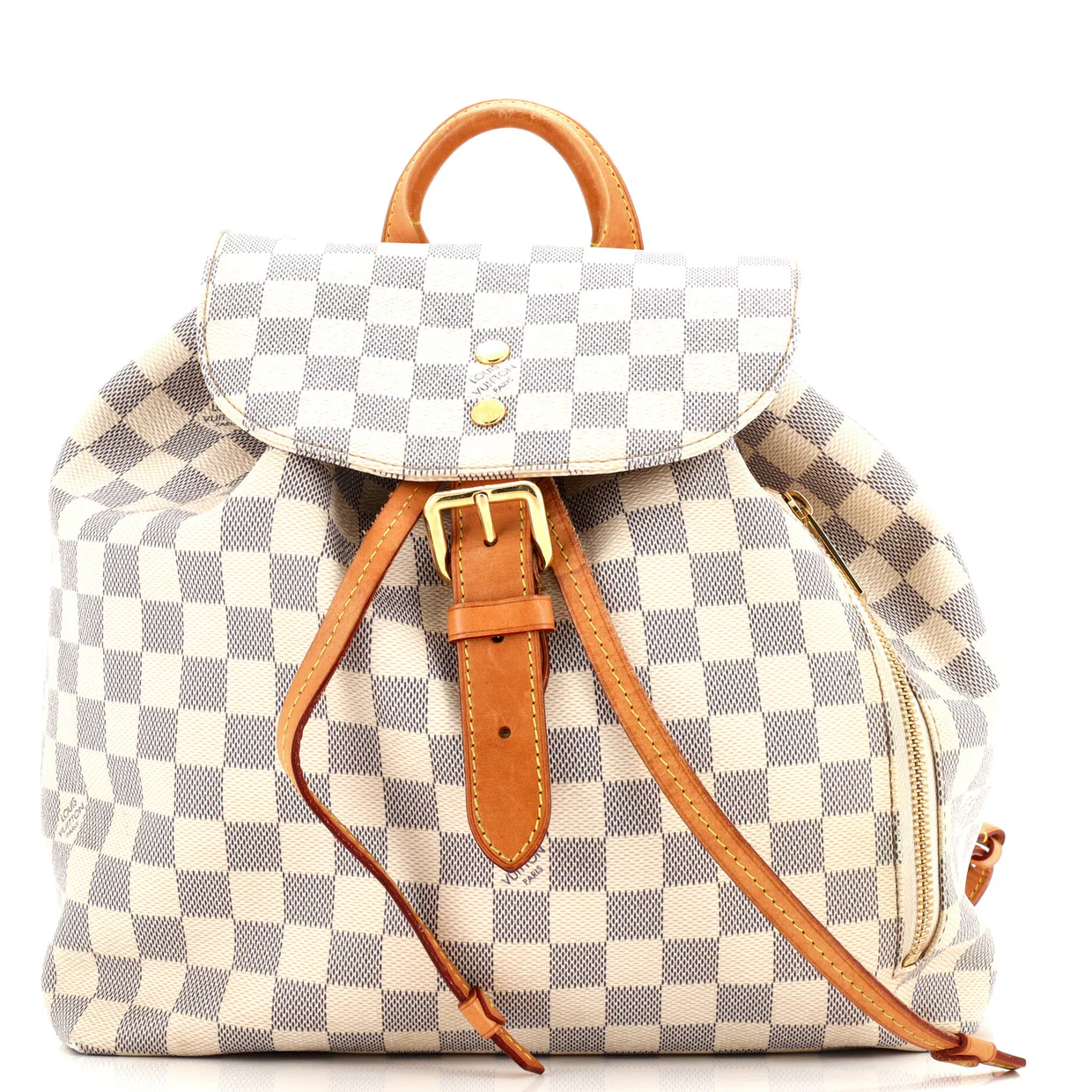 Sperone Backpack Damier - Deep Luxury