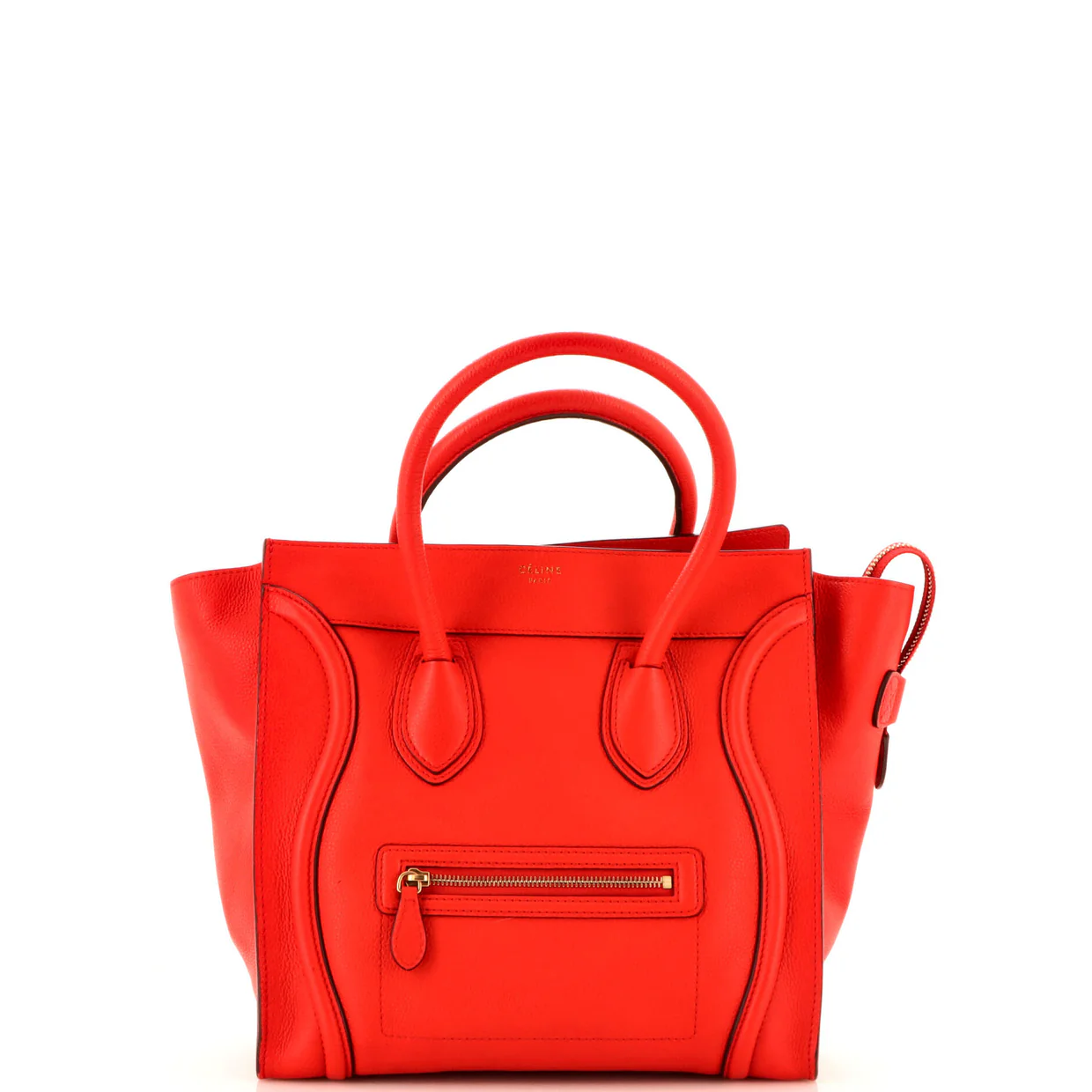 Luggage Bag Grainy Leather Mini - Deep Luxury