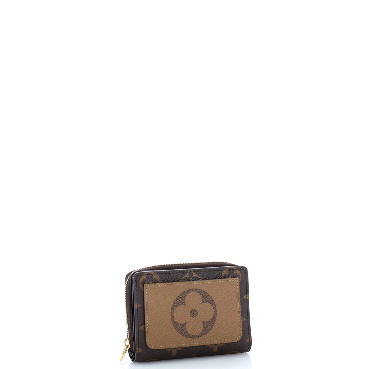 Lou Wallet Reverse Monogram Canvas - Deep Luxury