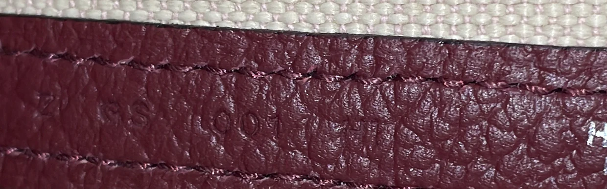 Garden File Tote Toile and Leather 36 - Deep Luxury