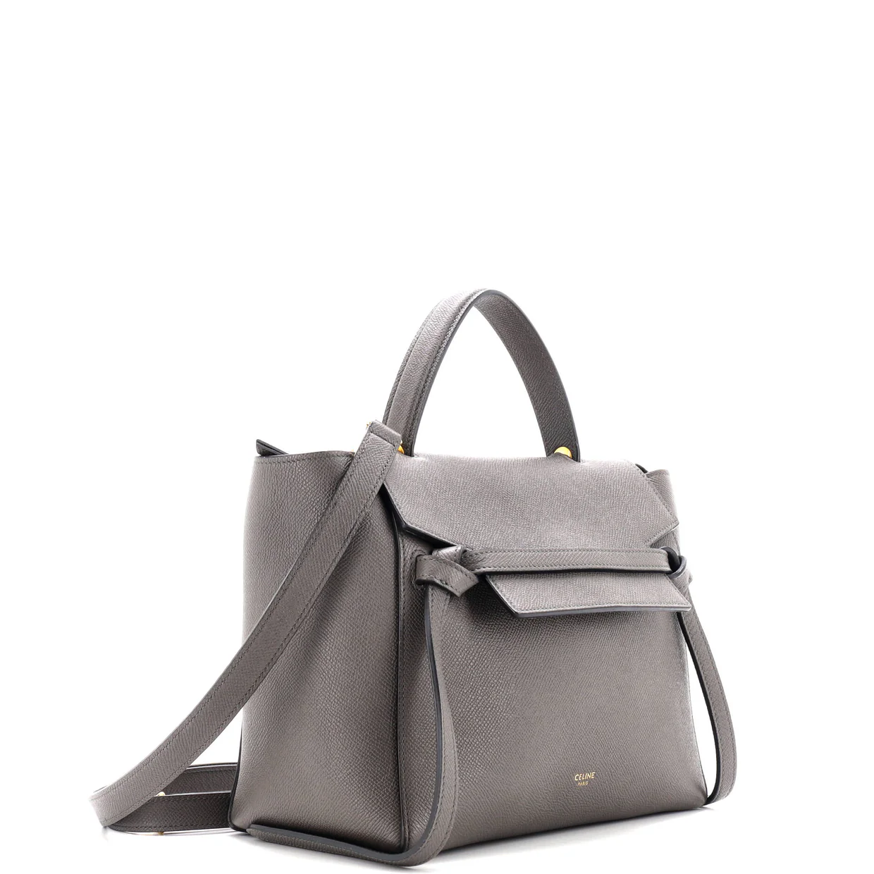 Belt Bag Textured Leather Micro - Deep Luxury