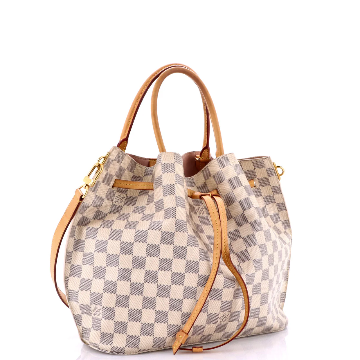 Girolata Handbag Damier - Deep Luxury