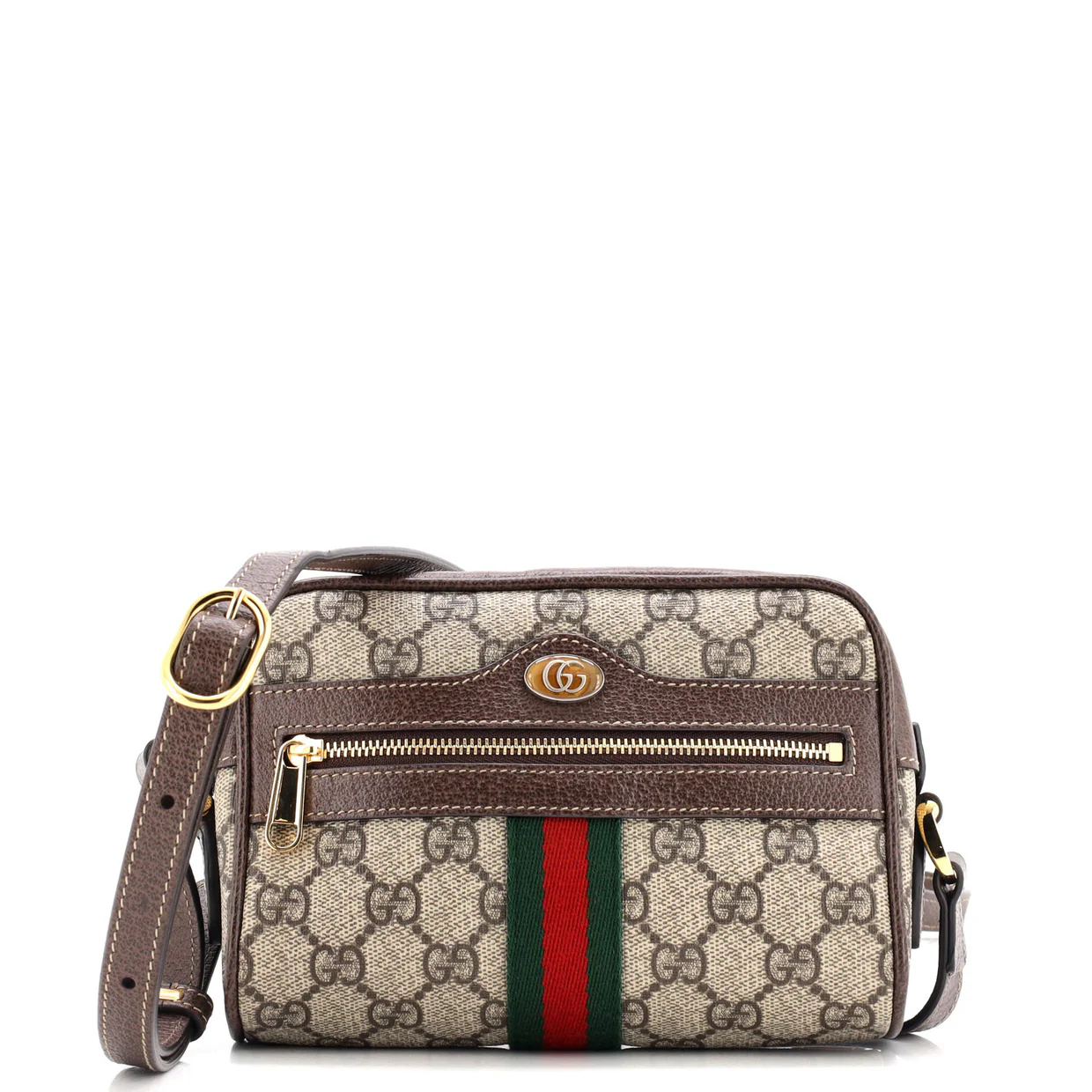 Ophidia Shoulder Bag GG Coated Canvas Mini - Deep Luxury