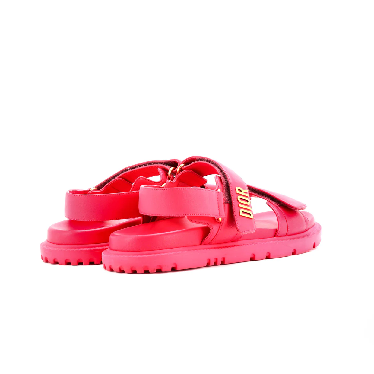 Women's DiorAct Sandals Leather - Deep Luxury