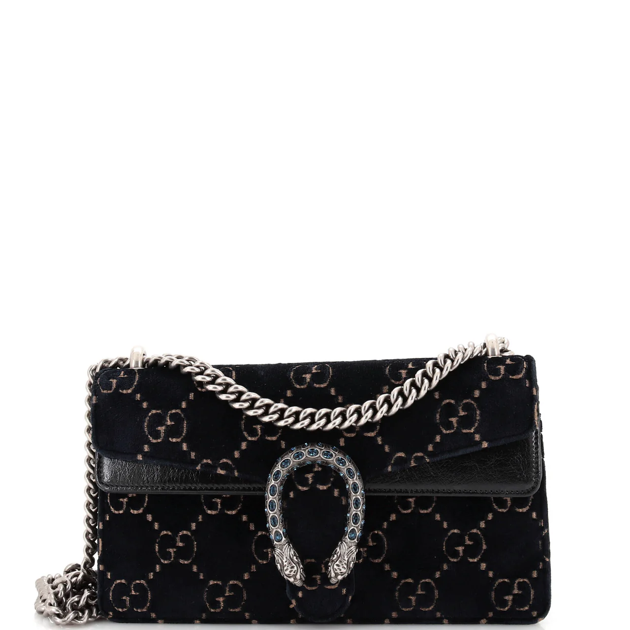 Dionysus Bag GG Velvet Mini - Deep Luxury