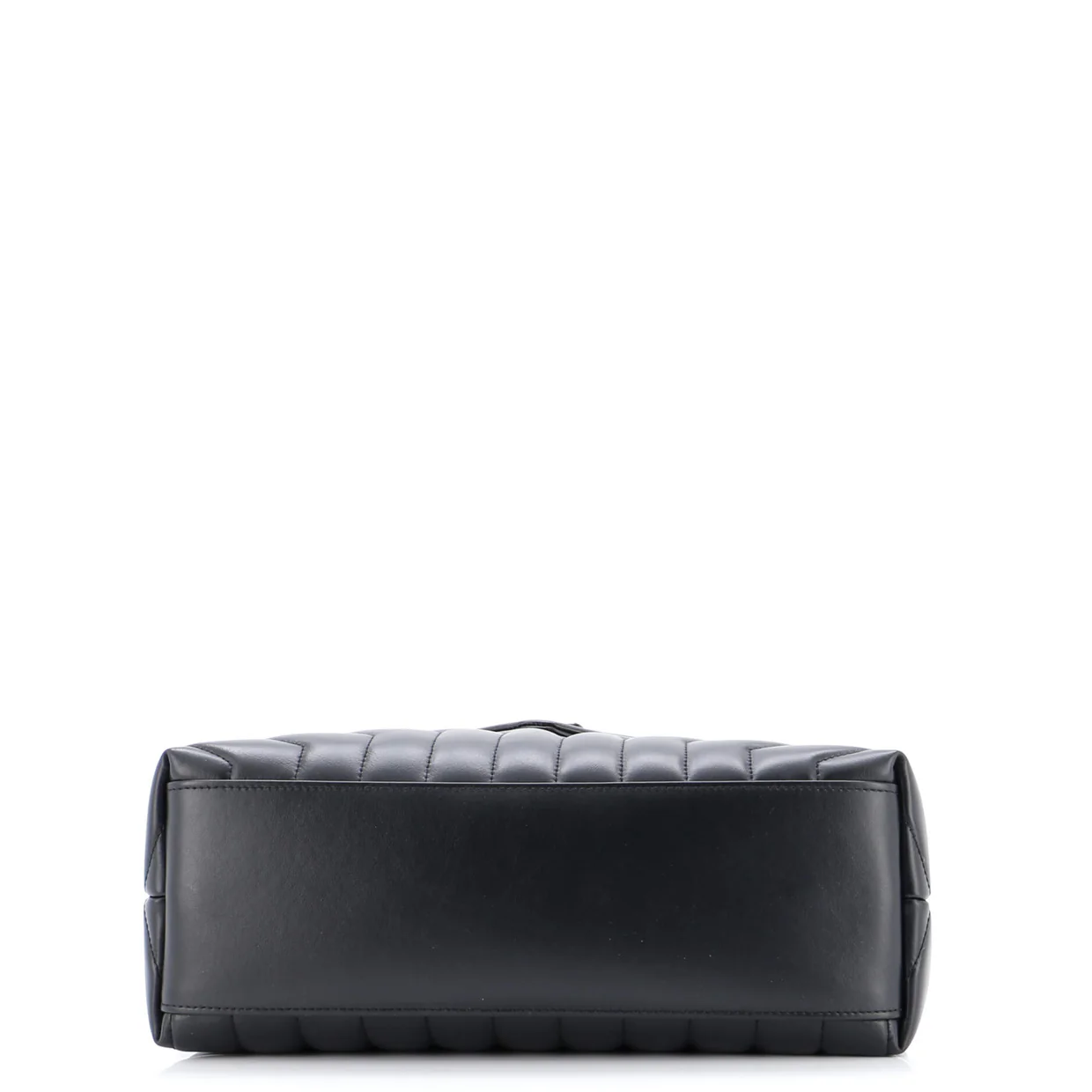 Loulou Shoulder Bag Matelasse Chevron Leather Medium - Deep Luxury