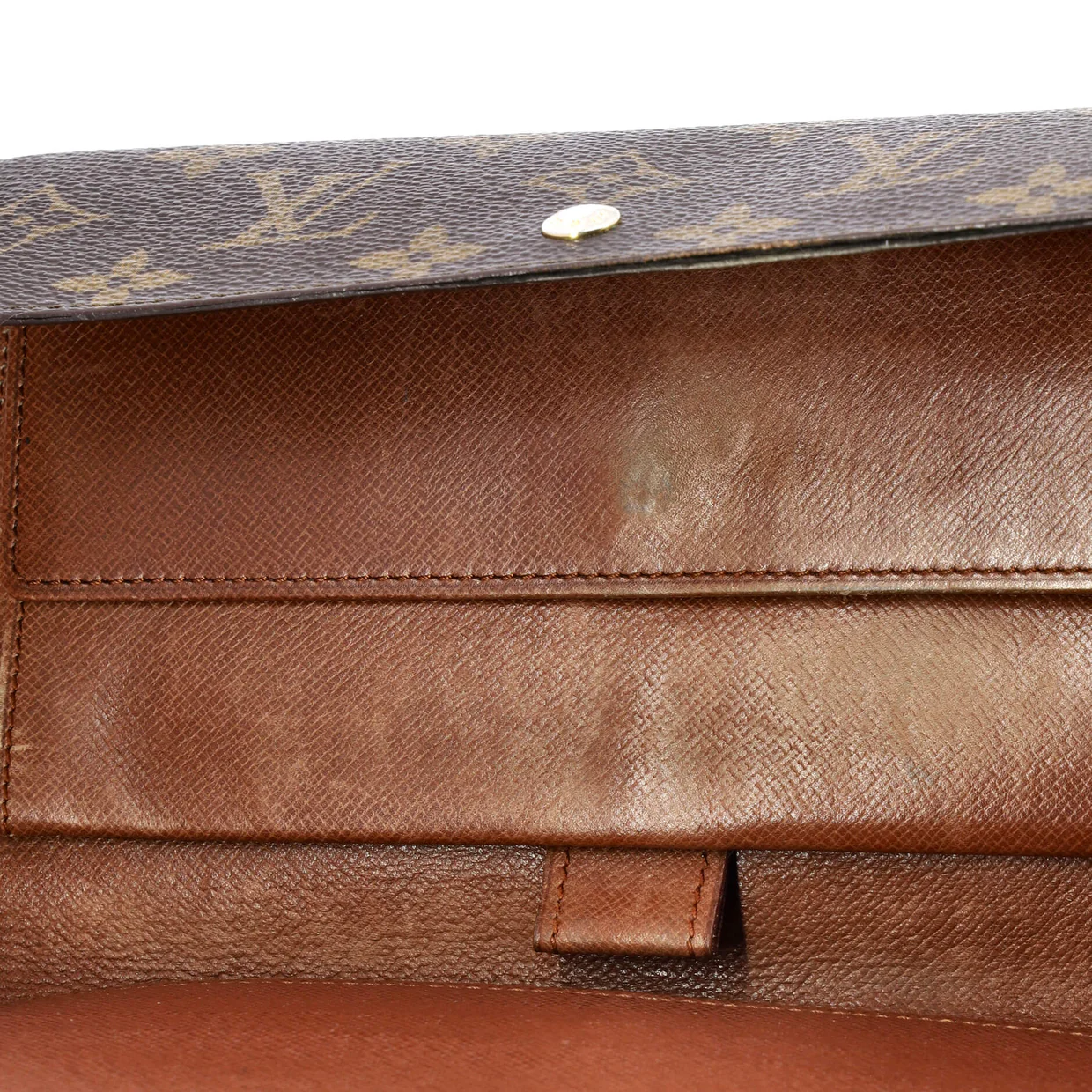 Sarah Wallet Monogram Canvas - Deep Luxury