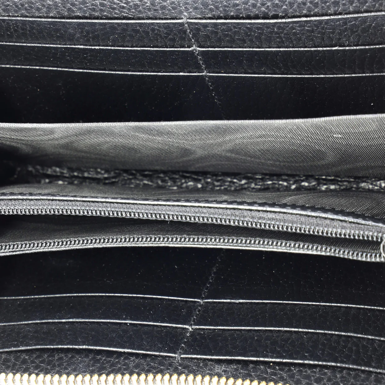GG Marmont Zip Around Wallet Leather - Deep Luxury