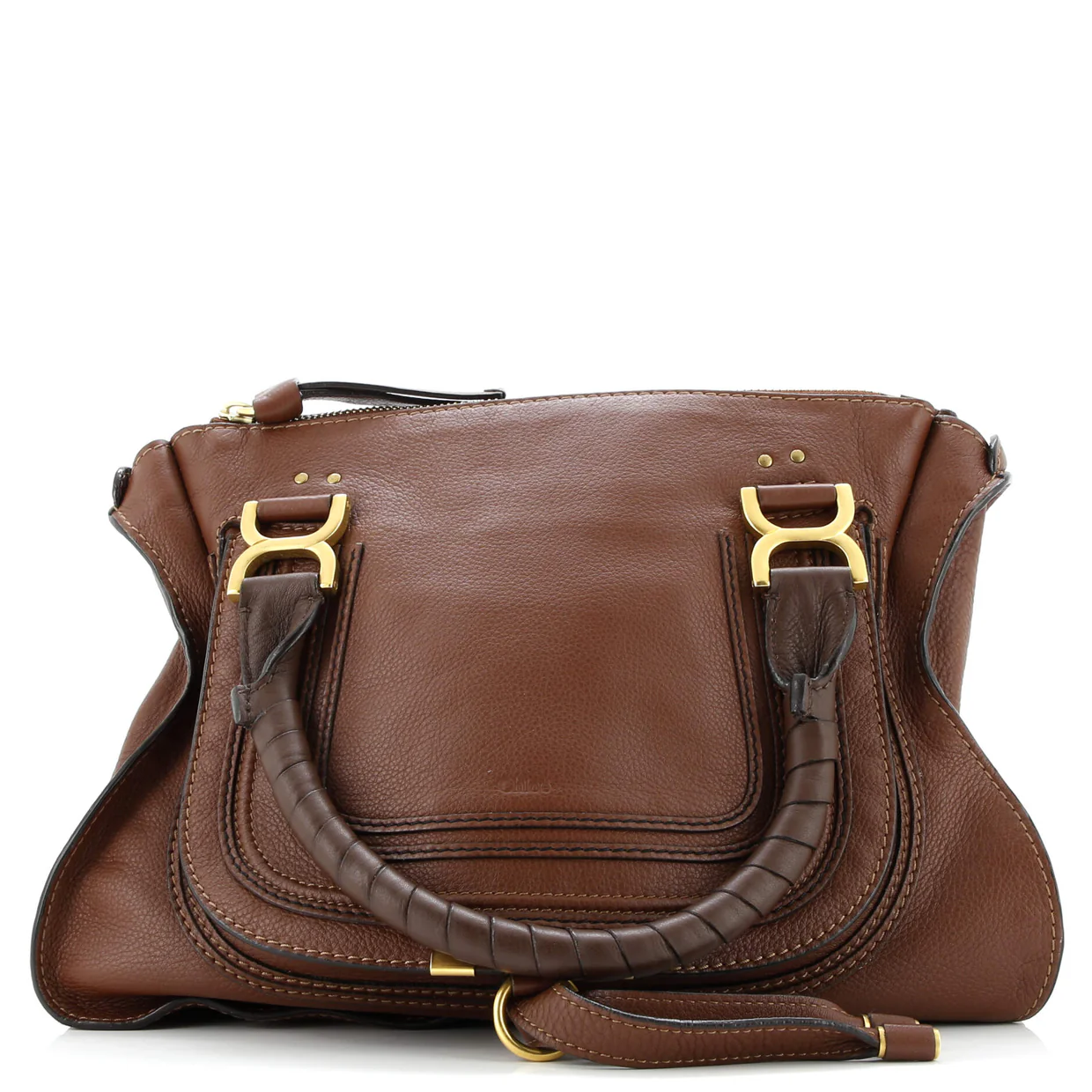 Marcie Shoulder Bag Leather Medium - Deep Luxury