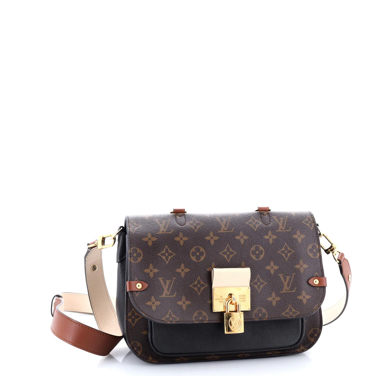 Vaugirard Handbag Monogram Canvas with Leather - Deep Luxury