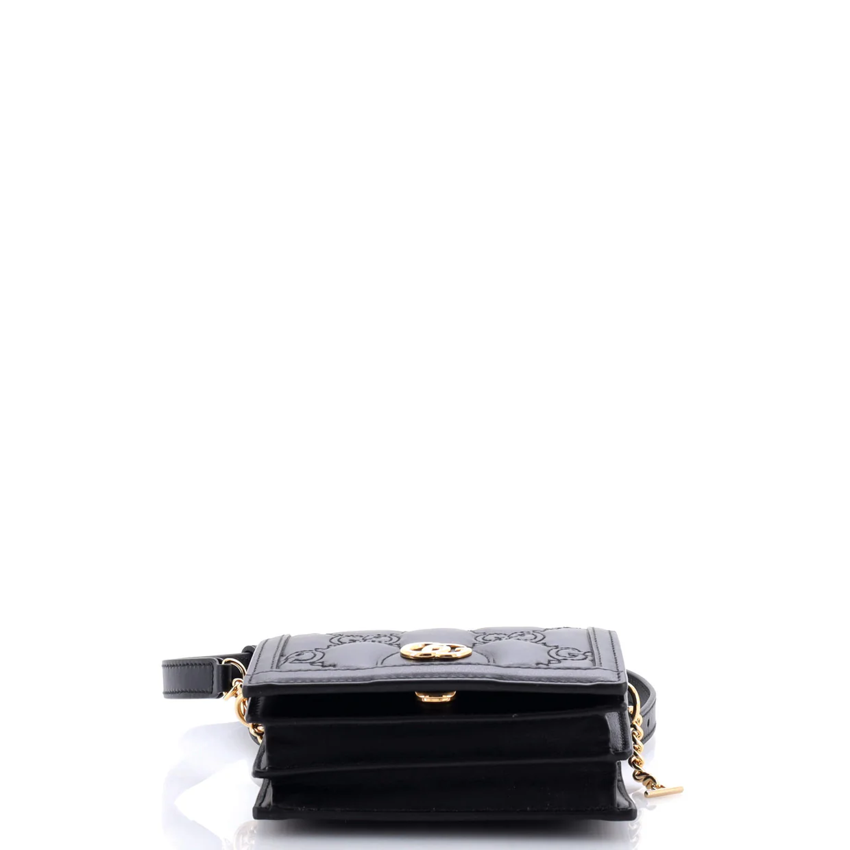 GG Marmont Flap Messenger Bag GG Matelasse Leather Mini - Deep Luxury