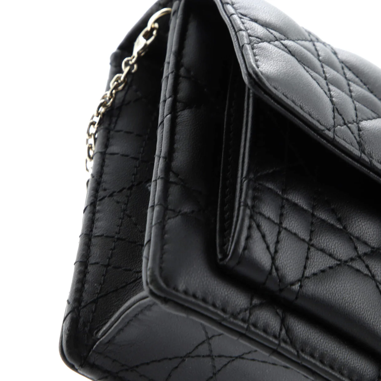 Miss Dior Charms Chain Pouch Cannage Quilt Lambskin - Deep Luxury