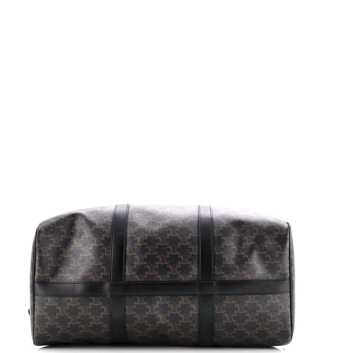 Travel Duffle Bag Triomphe Coated Canvas Medium - Deep Luxury