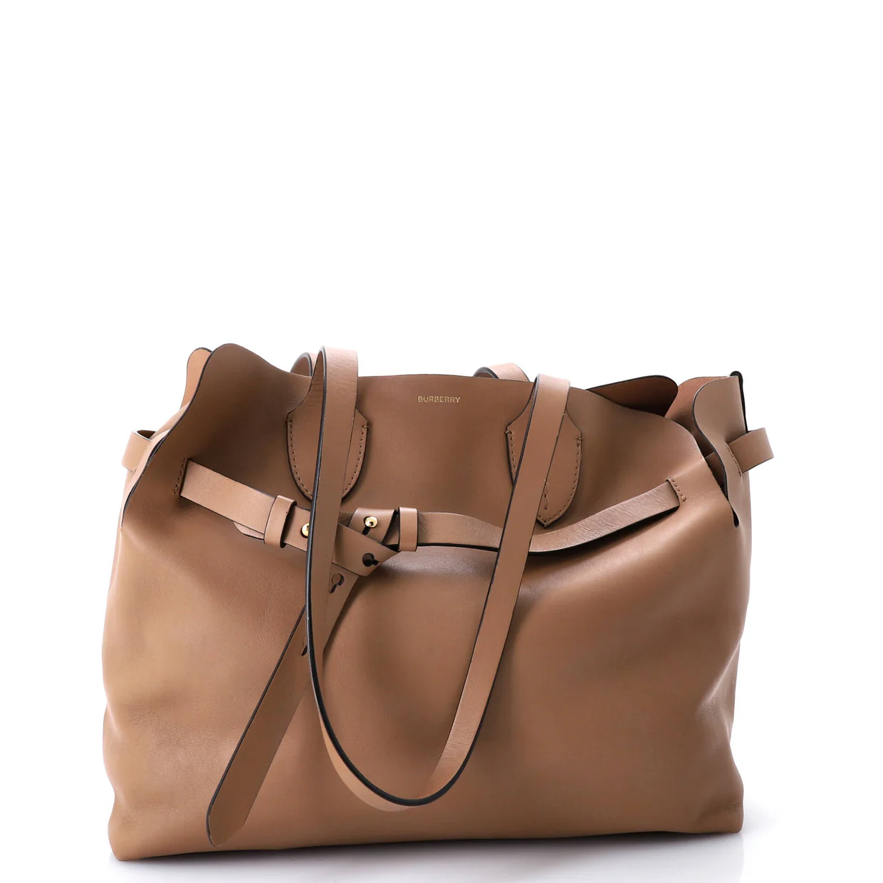 Belt Soft Tote Leather Medium - Deep Luxury